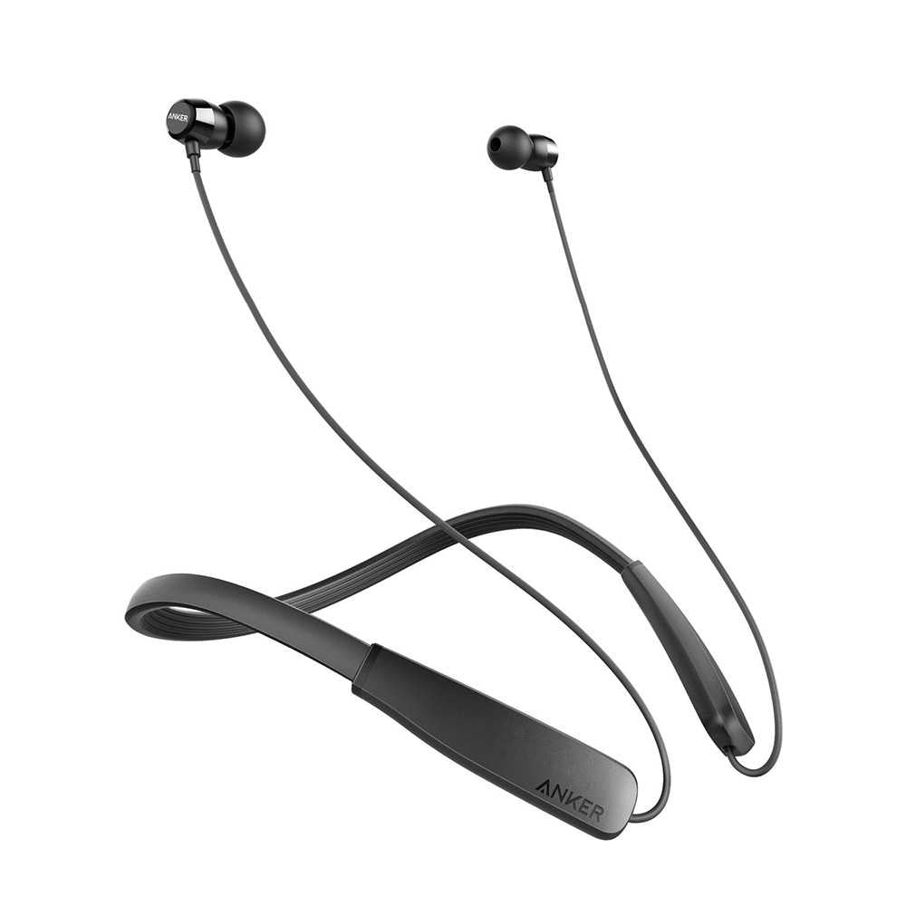 Anker SoundBuds Lite Bluetooth In-ear Headphones with Neckband - Black