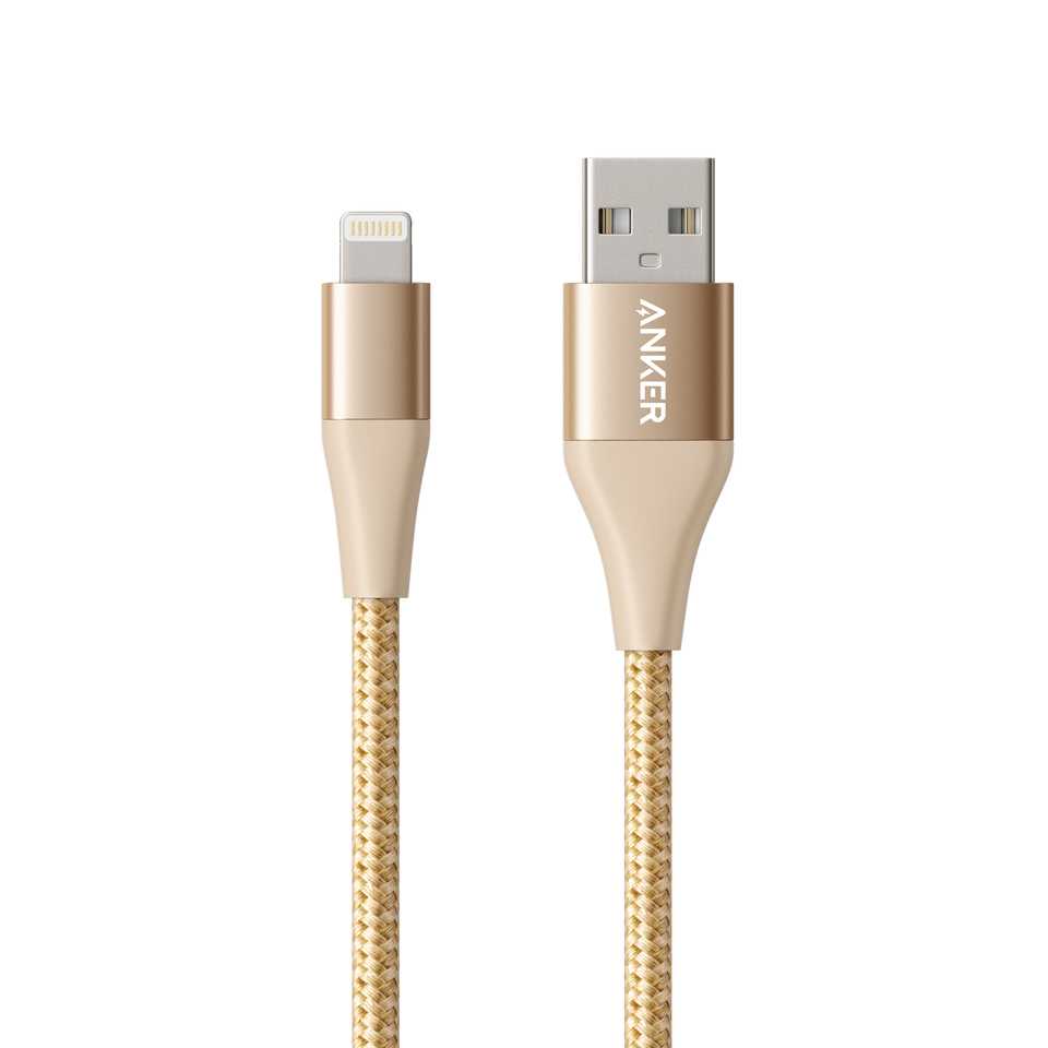 Anker PowerLine+ II Lightning Cable 3ft UN - Golden ( Offline )