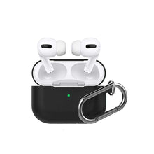 AhaStyle Full Cover Silicone Keychain Case for Airpods Pro - Black