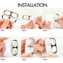 AhaStyle Nickel Sheet Sticker for Airpods Pro ( 2 Sets ) - Rose Gold