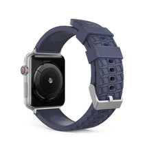 AhaStyle Tire Texture Premium Silicone Apple Watch Band 44mm - Navy Blue