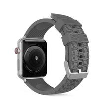 AhaStyle Tire Texture Premium Silicone Apple Watch Band 44mm - Cool Gray