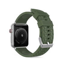 AhaStyle Tire Texture Premium Silicone Apple Watch Band 44mm - Green