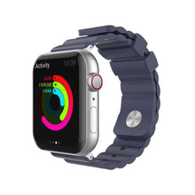 AhaStyle Rugged Design Premium Silicone Apple Watch Band 44mm - Navy Blue