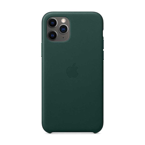 Apple iPhone 11 Pro Max Leather Case - Forest Green