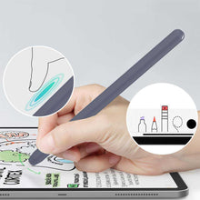 AhaStyle Silicone Apple Pencil Sleeve ( 2 Pack ) - Navy Blue / Light Blue