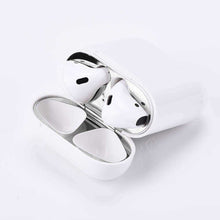 AhaStyle Nickel Sheet Sticker for Airpods ( 2 Sets ) - Silver
