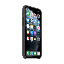 Apple iPhone 11 Pro Max Leather Case - Black