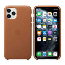 Apple iPhone 11 Pro Max Leather Case - Saddle Brown