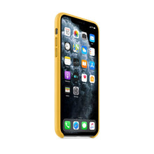 Apple iPhone 11 Pro Max Leather Case - Meyer Lemon