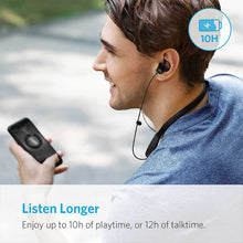 Anker SoundBuds Lite Bluetooth In-ear Headphones with Neckband - Black