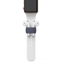 AhaStyle Silicone Watch Band Holder for Airpods - Navy Blue