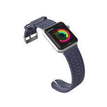 AhaStyle Tire Texture Premium Silicone Apple Watch Band 44mm - Navy Blue